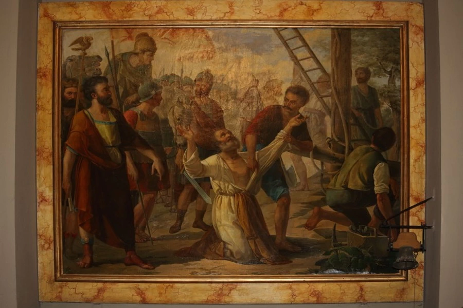  7-Cesare Campini-Martirio di San Pietro 